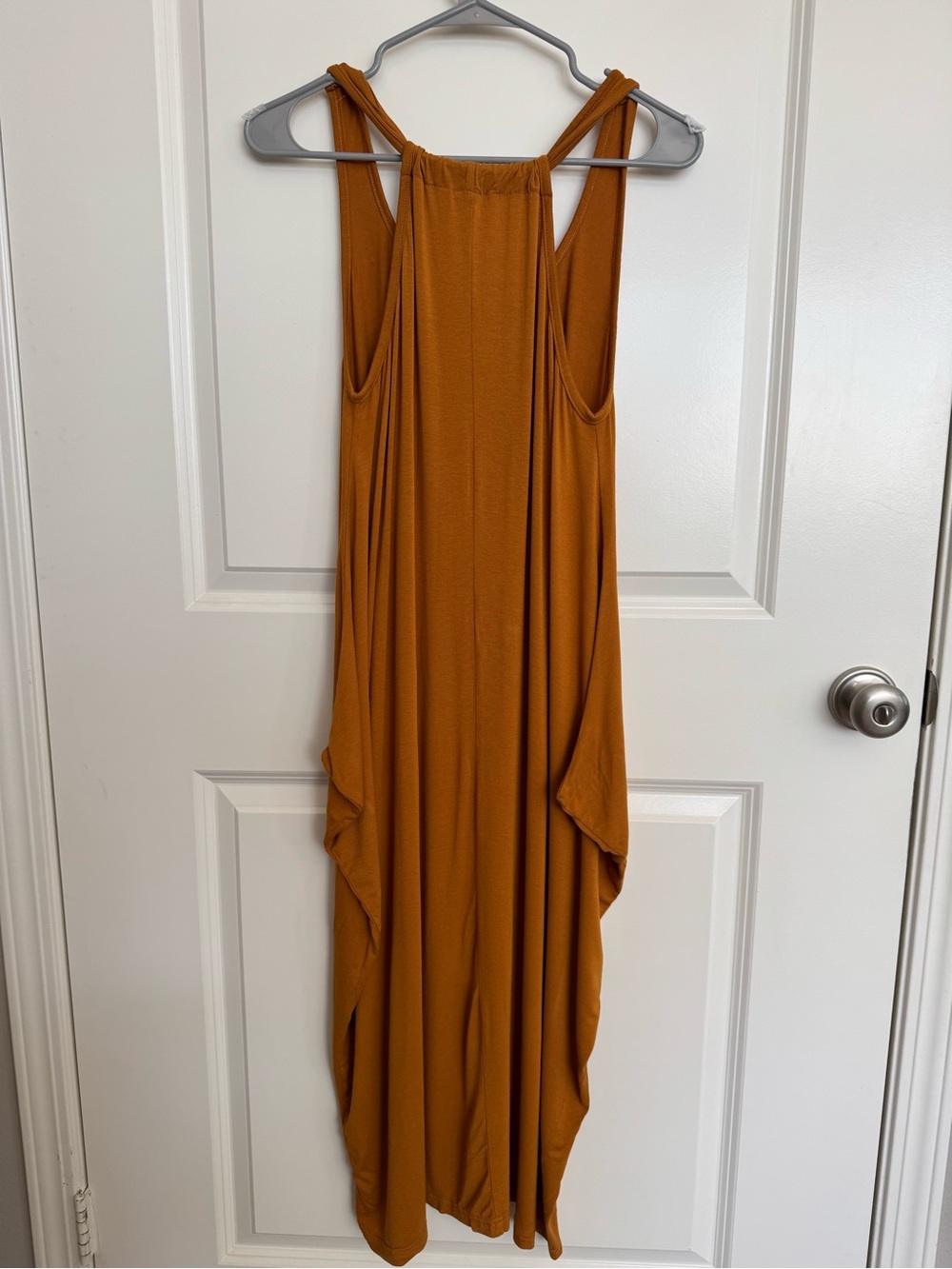 Mousti Mustard Maxi Tank Maternity Dress - Picture 5 of 7